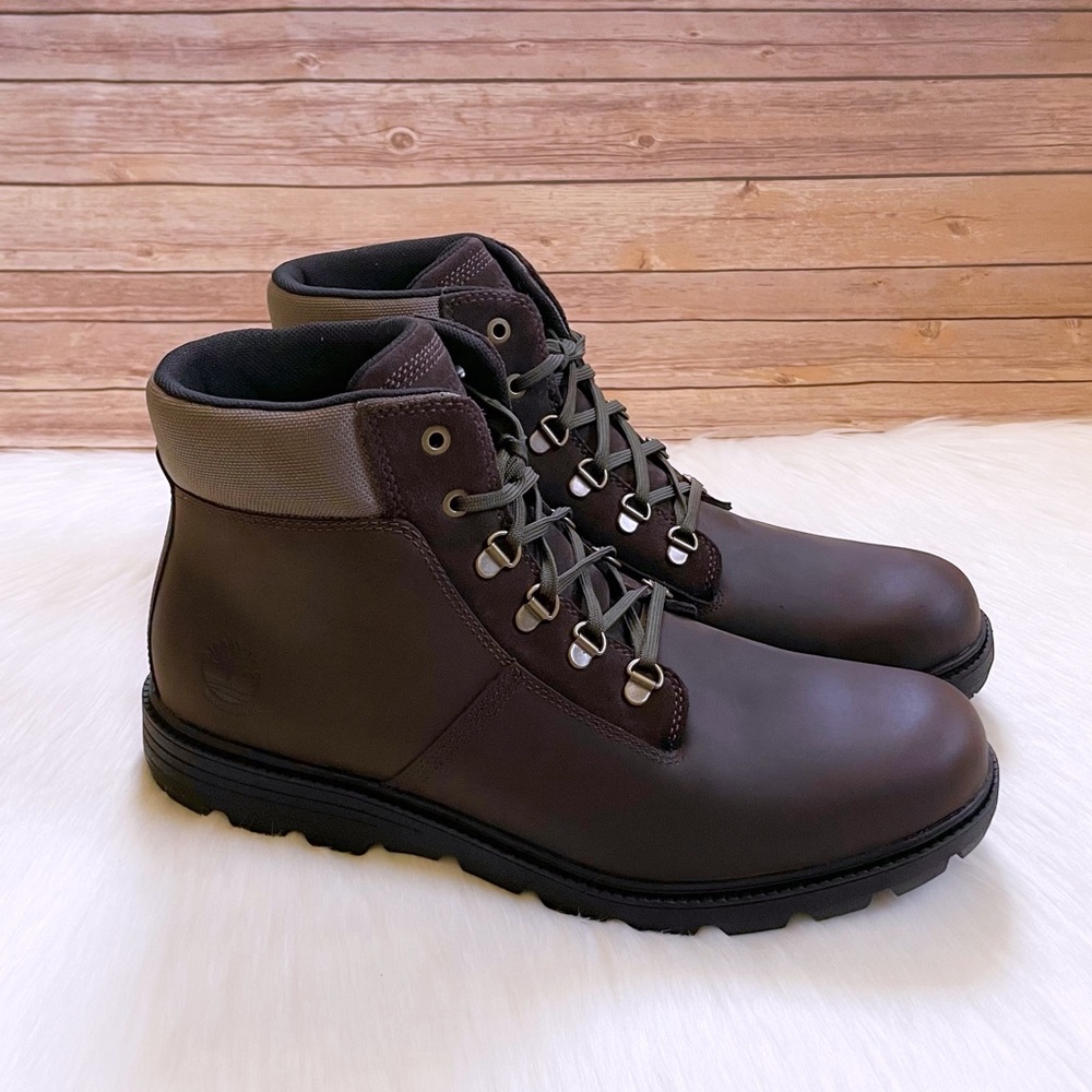 Timberland Walden Park Waterproof Dark Brown Mid Hiker Boots